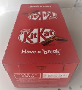 Šokoladinis batonėlis Kit Kat UtzMbal 24x41.5g