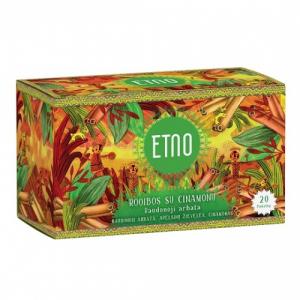 Etno raudonoji arbata rooibos su cinamonu 40g (2g x 20 vnt.)