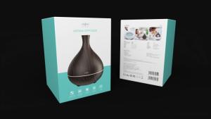 Difuzorius Anjou 500ml Aroma Diffuser, tamsus medis