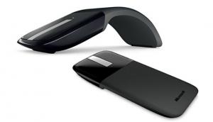 Pelė belaidė Microsoft Wireless Arc Touch Mouse (RVF-00056), juoda