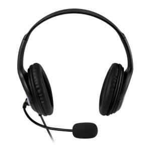 Microsoft LifeChat® LX-3000 USB (JUG-00015), laidinės ausinės su mikrofonu, juodos