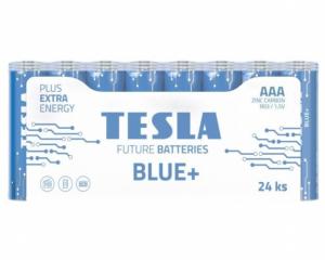 Baterijos Tesla AAA Blue+ Zinc Carbon R03 550 mAh (24 vnt) (15032410)