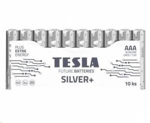 Baterija Tesla AAA Silver+ Alkaline LR03 1150 mAh (10 vnt) (13031010)
