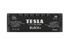 Baterijos Tesla AA Black+ LR06 (10 vnt) (14061010)
