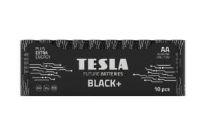 Baterijos Tesla AA Black+ LR06 (10 vnt) (14061010)