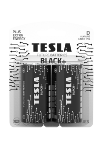 Baterijos Tesla D Black+ LR20 (2 vnt) (14200220)