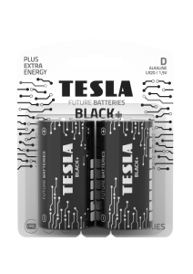 Baterijos Tesla D Black+ LR20 (2 vnt) (14200220)