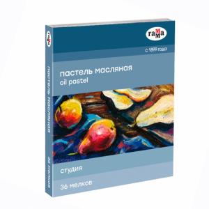 Aliejinės pastelės kreidelės Gamma Stuudio, 36 spalvų