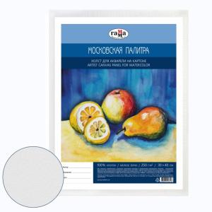 Medvilninė drobė ant kartono Gamma Moskva, 30x40cm, 100% medvilnė, 250g/m2