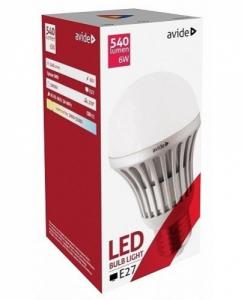 Lemputė šviesos diodų „LED“ Avide 6W, E27, 3000K