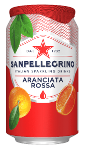 Gaivusis gazuotas gėrimas SanPellegrino Aranciata Rossa, 0,33l, skardinėje  (D)