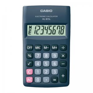 Kišeninis kaičiuotuvas CASIO HL-815L, 69.5 x 118 x 18 mm, juoda