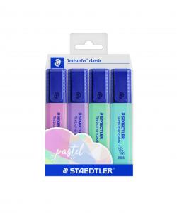 Teksto žymeklių rinkinys STAEDTLER Textsurfer 364C, 4 spalvos