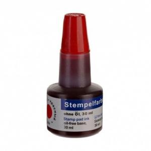 Tušas antspaudams Office Point, 30 ml, raudonas  1223-036