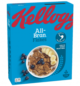 Dribsniai KELLOGG'S All-Bran Flakes, 375g