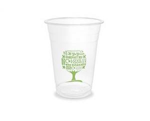 Vienkartinės stiklinės VEGWARE GreenTree, PLA, 480 ml, 50 vnt
