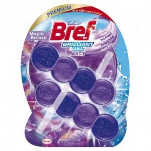Pakabinamas tualeto gaiviklis Bref Brilliant Gel, Magic Breeze, 2 x 42 g