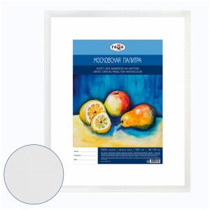 Drobė Gamma Moskva, smulkiagrūdė, 40x50cm, 250g/m2, 100% medvilnė, skirta akvarelei