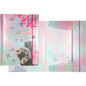 *Aplankas su guma deVENTE, Dream Kitten A4, plastikinis