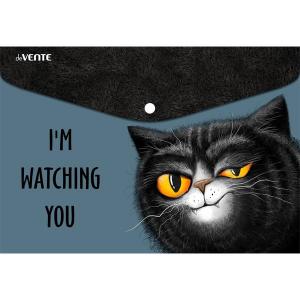 *Aplankas vokas su spaustuku deVENTE, I´m watching you, A4,  150 mikronų