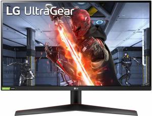 Monitorius LG UltraGear HDR Monitor 27GN800-B 27 inch,IPS, QHD, 2560 x 1440 pixels,16:9,1 ms,350 cd/m²,Black/Red