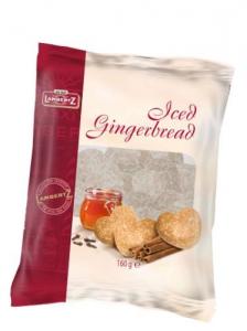 Meduoliai LAMBERTZ, su glajumi, širdelės formos, 160 g