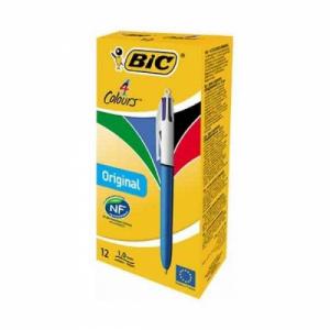 Bic Tušinukas Medium 4 spalvų, pakuotėje 12 vnt  233829