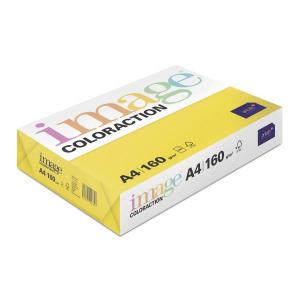 Spalvotas biuro popierius Image Coloraction, A4, 160g, Sevilla, garstyčių geltonos spalvos, 250 lapų