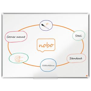 Balta magnetinė lenta Nobo Premium Plus, 120x90cm