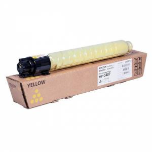 Ricoh C407 (842214), geltona kasetė lazeriniams spausdintuvams, 8000 psl.