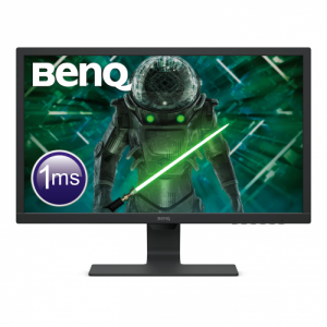Monitorius BenQ GL2480 - LED monitorius - 24 colių-1920 x 1080 Full HD (1080p) 75Hz-TN- 250cd/m2-1000:1-1 ms-HDMI,DVI,VGA-juoda