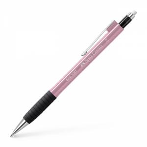 Automatinis pieštukas Faber-Castell Grip 1347, 0.7mm, tamsiai rožinės spalvos