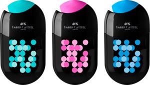 Drožtukas Faber-Castell TwoTone, įvairių spalvų