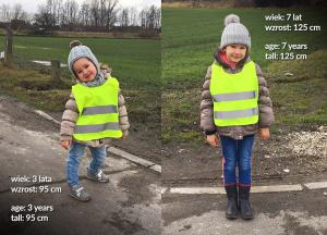 Reflective children's vest KIDO