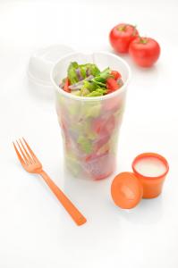 Salad box CESAR 800 ml + 50 ml
