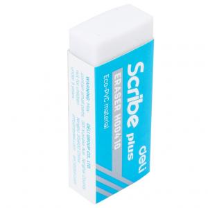 Trintukas DELI Scribe Plus Eco-PVC baltas