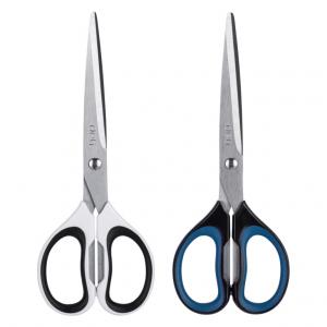 Žirklės DELI 6058 17.5cm soft touch  įv. spalvų