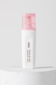 Teksto žymeklis DELI Macaron, 1-5mm, pastelinės rožinės spalvoss spalvos