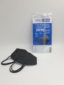 Respiratorius DMC MASK FFP2, juodas, 2 vnt