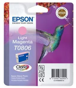 Epson T0806 šv. purpurinė kasetė