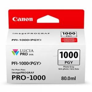 Canon PFI-1000PGY (0553C001) Originalus Foto, Pilka rašaliniams spausdintuvams, 3165 psl.