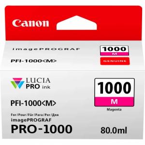 Canon PFI-1000M (0548C001), Purpurinė kasetė rašaliniams spausdintuvams, 5855 psl.