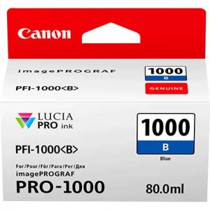 Canon PFI-1000B (0555C001), Mėlyna kasetė rašaliniams spausdintuvams, 4875 psl.
