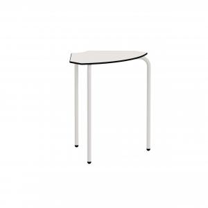 Stalas GRAU Petal, 69x50cm (T4-T5-T6), baltos sp.