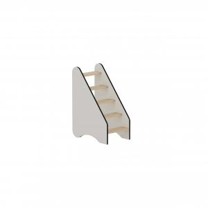 Kopetėlės GRAU Kiddy Step, 79x35,5x55, baltos sp.