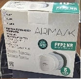 Medcininė veido kaukė MATOPAT, mėlynos spalvos, 50 vnt