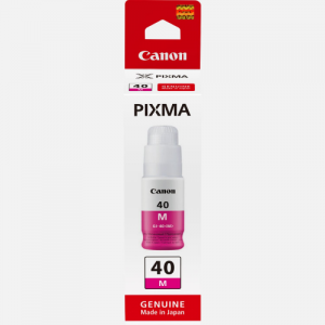 Canon GI-40 M (3401C001), Purpurinė kasetė rašaliniams spausdintuvams, 7700 psl.