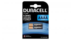 Baterijos DURACELL AAAA, 2vnt