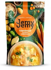 Sriuba JEMY JEMY, raugintų kopūstų, su kiauliena, 450 g