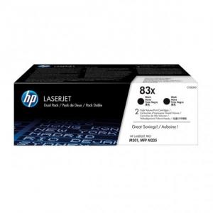 Hewlett-Packard No.83X (CF283XD), Juoda kasetė lazeriniams spausdintuvams, 2200 psl.